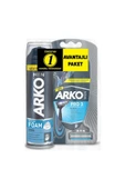 ARKO Men T3 Pro 3 Bıçaklı Tıraş Bıçağı 3'lü & Cool Tıraş Köpüğü 200 Ml Avantaj Paketi - 1