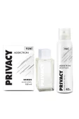 Privacy Addiction Woman Edt 100 ml + Deodorant 150ml - 1