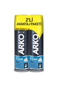 Arko Men Men Tıraş Köpüğü Cool 200 Ml 2 Li Avantaj Paketi - 1