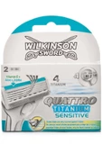 Wilkinson Sword Marka: Quattro Titanium Sensitive Yedek Bıçak 2'li 4027800711406 Kategori: Tıraş Bı - 1