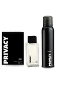 Privacy Man Edt 100 ml Parfüm Deodorant 150 ml - 1