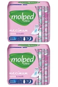 Molped Ultra Kuruluk Gece Hijyenik Ped 7'li Günlük Ped X 2 Adet - 1