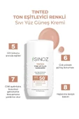 SİNOZ Spf50 Tinted Sıvı Yüz Güneş Kremi - Yeni Nesil Güneş Filtreleri Ile Hibrit Formül 50ml - 3
