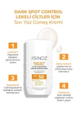SİNOZ Spf50 Koyu Cilt Lekelerine Etkili Sıvı Yüz Güneş Kremi - Yeni Nesil Güneş Filtreleri Hibrit Formül - 2