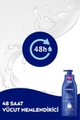 NIVEA Besleyici Vücut Sütü 400ml, Kuru Ve Çok Kuru Ciltler, 48 Saat Nemlendirici, E Vitamini, Badem Yağı - 5