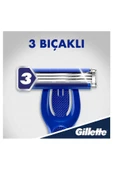 Gillette Blue3 Sensor Hybrid Tıraş Makinesi + Yedek Tıraş Bıçağı 9'lu - 3