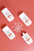 SİNOZ Spf50 Yağlı Ciltlere Özel Sıvı Yüz Güneş Kremi - Yeni Nesil Güneş Filtreleri Hibrit Formül 50ml - 6