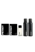 Privacy Man Edt Parfüm 2 x 100 ml + Deodorant 2 x 150 ml -BuonaFortunaPrivacy-0015x2-AD-0014x2-AD - 1