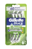 Gillette Blue 3 Sensitive Tıraş Bıçağı 6'lı - 1