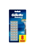 Gillette Sensor 3 Yedek Tıraş Bıçağı 8'li - 1