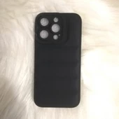 Iphone 14 Pro Siyah Desenli Telefon Kabı - 1