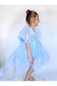 Puffy Şifon Kız Çocuk Parti Elbisesi - 3