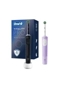 Oral-B D103 Vitality Pro Cross Action 2'Li Şarjlı Diş Fırçası - 1