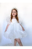 Puffy Şifon Kız Çocuk Parti Elbisesi - 8