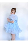 Puffy Şifon Kız Çocuk Parti Elbisesi - 4