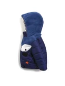 YENİ Trend Sevimli Dinazor Figürlü Welsoft Kulaklı Kapüşonlu Kışlık İçi Peluş Erkek Bebek Mont Şişme - 4