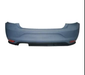 POLO 6R/6C (2010-2017) KASA IÇIN UYUMLU MAKYAJLI GTI GÖRÜNÜM ARKA TAMPON VE DİFÜZÖR thumbnail 1