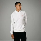 Ellesse Bisiklet Yaka Sweatshirt Beyaz Erkek EM279 - 5