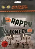 Cadılar Bayramı Banner Happy Halloween Kabaklı 25*300cm - 2