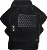 Rizline Peugeot 308 2022 Sonrası Halı Paspas Siyah thumbnail 1