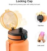 Uzspace Tritan Su Matarası 800Ml Mavi - 4