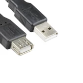 Vcom USB Uzatma Kablo 5 Metre Siyah - CU202-B-5.0 - 1