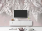 Soft Tüy Desenli Duvar Kağıdı Baskı - 3