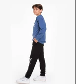 TRİLİYA-Garson Boy Eşofman Takımı  5-14 Yaş, Lüks Günlük ve Okul, Cepli, Likralı Kumaş - 10