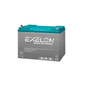Exelon 12 Volt 100 Amper Jel Akü Derin Döngü Deep Cycle - 1