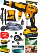 RETOOLS SÜPER ŞARJLI YÜKSEK BASINÇLI ARAÇ YIKAMA MAKİNESİ: KÖMÜRSÜZ MOTOR MAKSİMUM GÜÇ! - 1