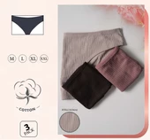 3li Paket Fitilli Kadın Külot - 1