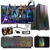 Xaser Tetrix X7 i5 3470 16GB Ram 512GB SSD 4GB GT740 Ekran Kartı 23,8" Curved Oyun Bilgisayarı thumbnail 1