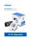 OMRON M3 Comfort 2 Kullanıcı Hafızalı Akıllı Manşetli Üst Koldan Ölçer Dijital Tansiyon Aleti - 1