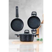 Acar Easy Cook 4 Parça Granit Tencere Seti XKT-21-0397 - 1