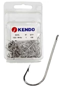Kendo (1523 NI)  100 Adet 1/13 Beyaz Çapraz Kutu İğne - 1