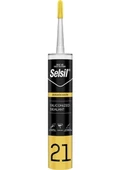 SİLİKONİZE MASTİK ANTRESİT GRİ 500 GR SELSİL - 1