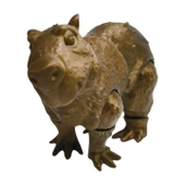 3D Hareketli Kapibara Oyuncak - Altın kahve - 1