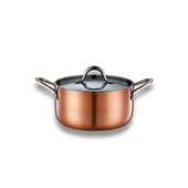 Brioni Copperfield 24 cm Derin Tencere CPF-132 - 1