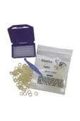 FİRST CLASS Diş Teli Lastiği 3/16 3.5oz Heavy Ağıziçi Lastik-Ortodonti Lastiği Takma Aparatı ve Ortodonti mumu - 1