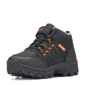 Albishoes Erkek Çocuk Kürklü Fermuarlı Outdoor Bot Cırtlı Suya Dayanıklı Kışlık Çocuk Bot (26-35) - 2