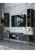 Myniture Home & Living Festival Tv Ünitesi G3000-4-Y1-D1 Gold Antasit - 1