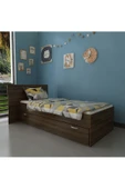 Myniture Home & Living Trend Yavrulu Karyola Q4016-2 Ceviz - 1