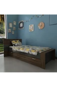 Myniture Home & Living Trend Yavrulu Karyola Q4015-6 Antrasit Ceviz - 1