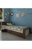 Myniture Home & Living Trend Yavrulu Karyola Q4013-5 Beyaz Ceviz - 1