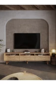 Myniture Home & Living Festival Tv Sehpası BH3033-6 Çam Bohem Tv Ünitesi thumbnail 2