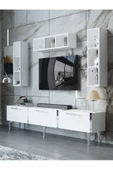 Myniture Home & Living Festival Tv Ünitesi S3007-1-Y1-D1 Silver Beyaz thumbnail 1