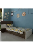 Myniture Home & Living Trend Karyola Q4021-5 Beyaz Ceviz - 1