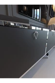 Myniture Home & Living Festival Silver Tv Sehpası SP-M1001-6 Çam Minifiks Bağlantı - 4