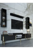 Myniture Home & Living Festival Tv Ünitesi G3009-7-Y1-D1 Gold Siyah - 3