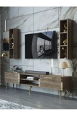 Myniture Home & Living Festival Tv Ünitesi G3000-2-Y1-D1 Gold Ceviz - 1